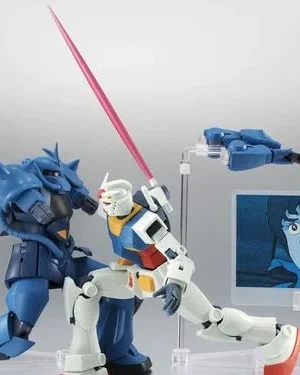 ROBOT SPIRITS DIORAMA STAND - AMURO'S AWAKENING PREMIUM BANDAI