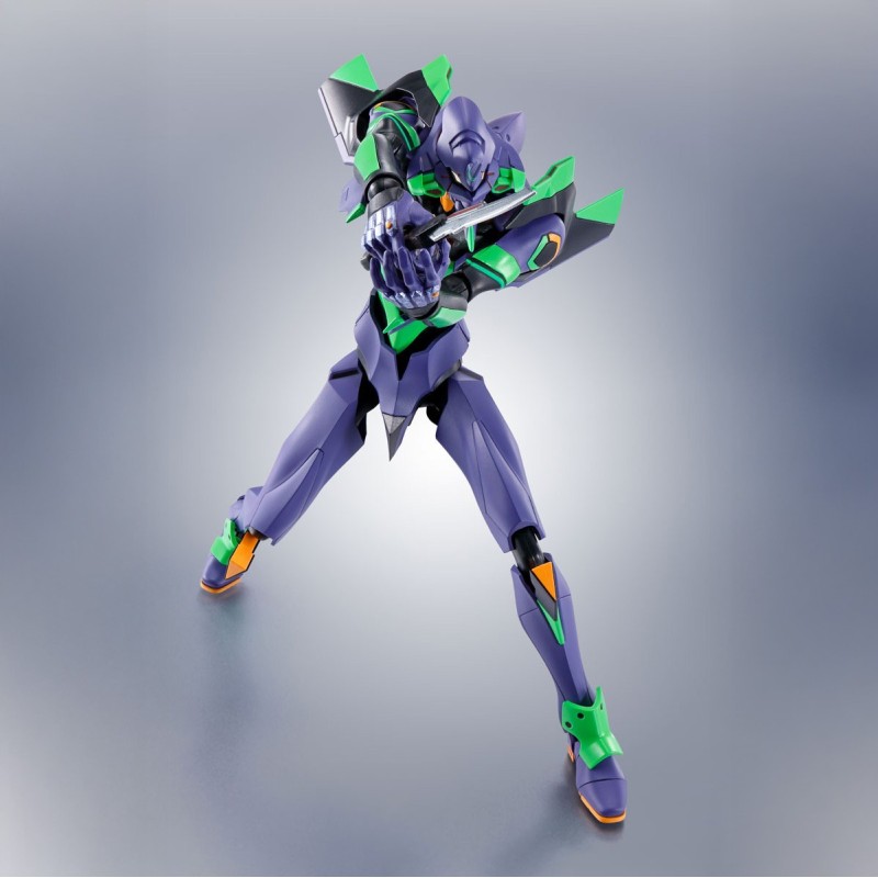 THE ROBOT SPIRITS EVANGELION 01 TEST TYPE WITH THE SPEAR OF CASSIUS RENEWAL COLOR EDITION - Imagen 3