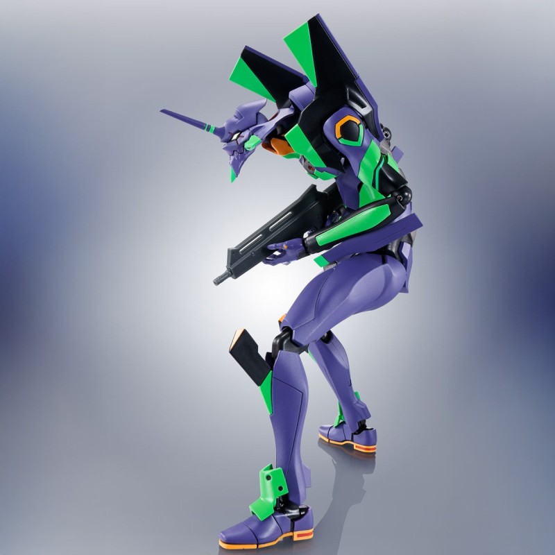 THE ROBOT SPIRITS EVANGELION 01 TEST TYPE WITH THE SPEAR OF CASSIUS RENEWAL COLOR EDITION - Imagen 4