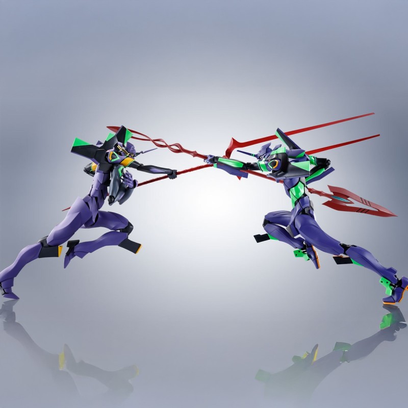 THE ROBOT SPIRITS EVANGELION 01 TEST TYPE WITH THE SPEAR OF CASSIUS RENEWAL COLOR EDITION - Imagen 7