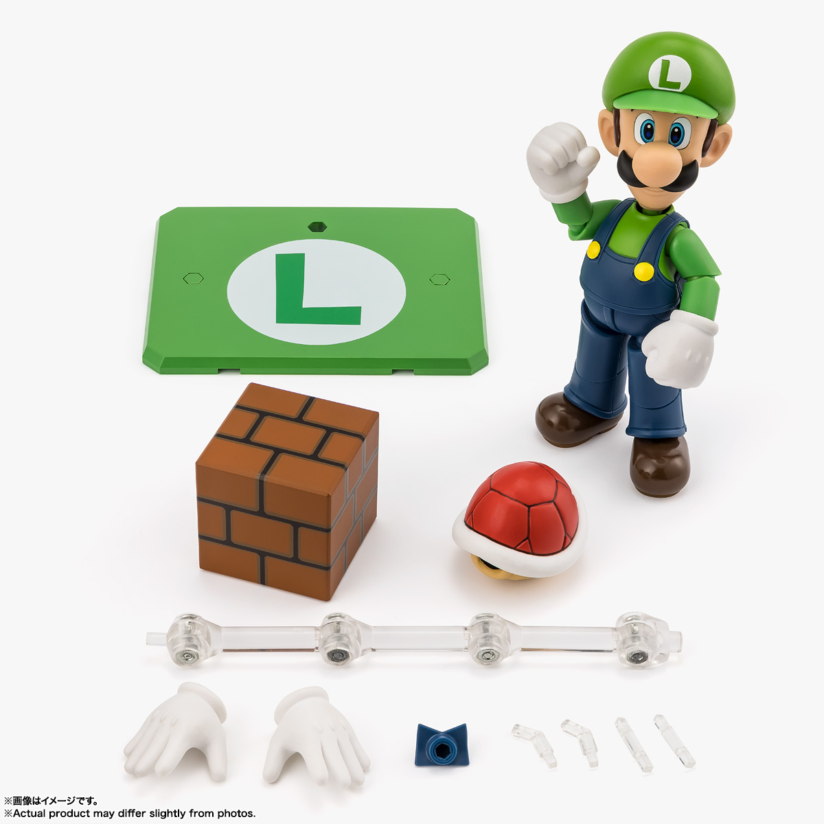 S.H.Figuarts LUIGI (SUPER MARIO) - Imagen 3