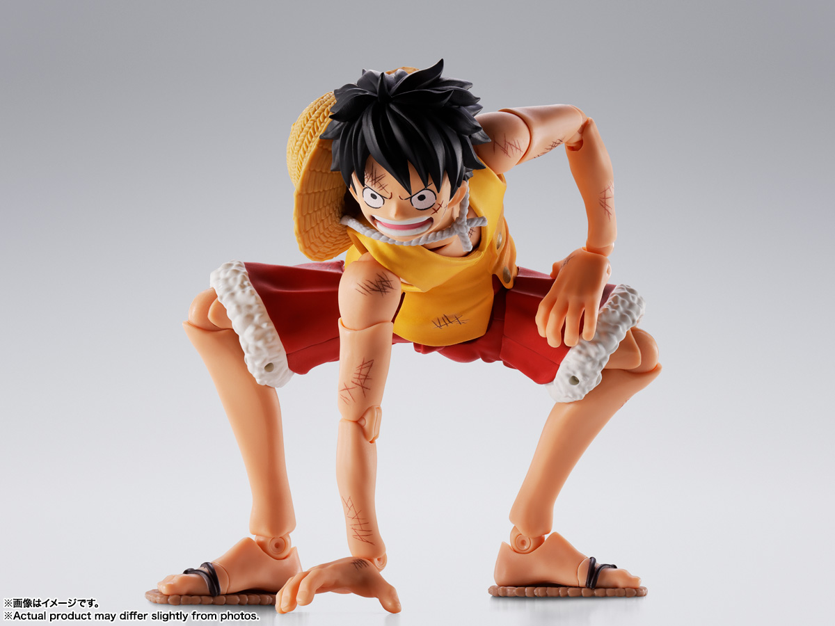 S.H.Figuarts MONKEY.D.LUFFY -MARINEFORD- - Imagen 3