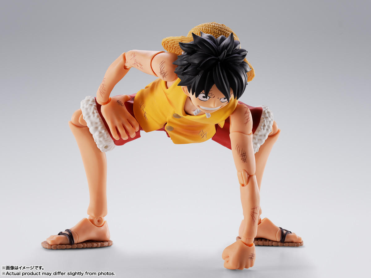 S.H.Figuarts MONKEY.D.LUFFY -MARINEFORD- - Imagen 4