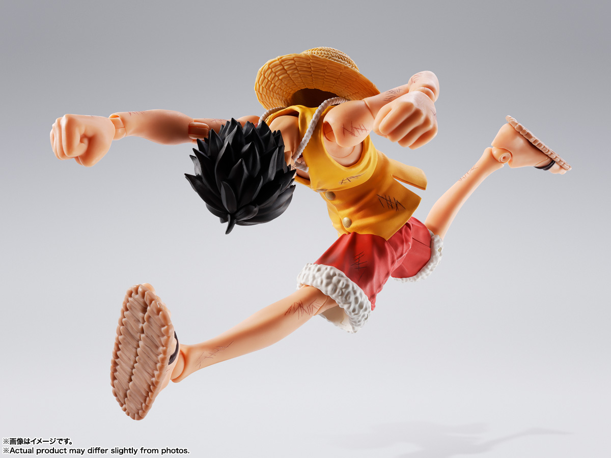 S.H.Figuarts MONKEY.D.LUFFY -MARINEFORD- - Imagen 6