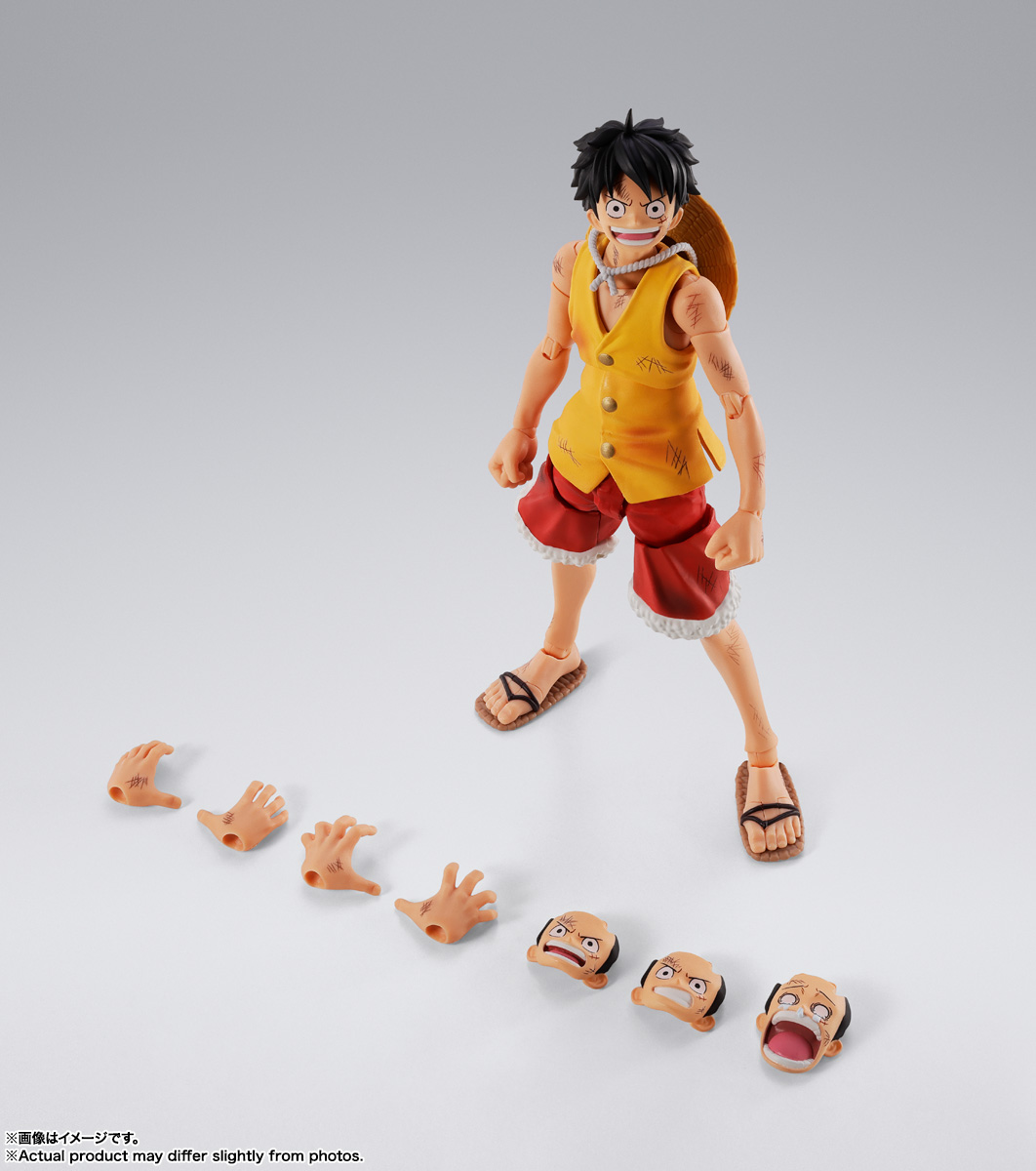 S.H.Figuarts MONKEY.D.LUFFY -MARINEFORD- - Imagen 10