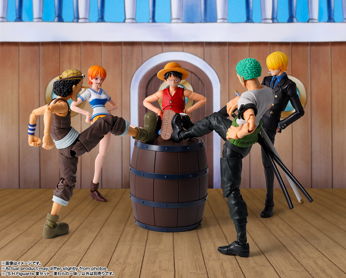 S.H.Figuarts PARTY SET -THE STRAW HAT CREW- - Imagen 4