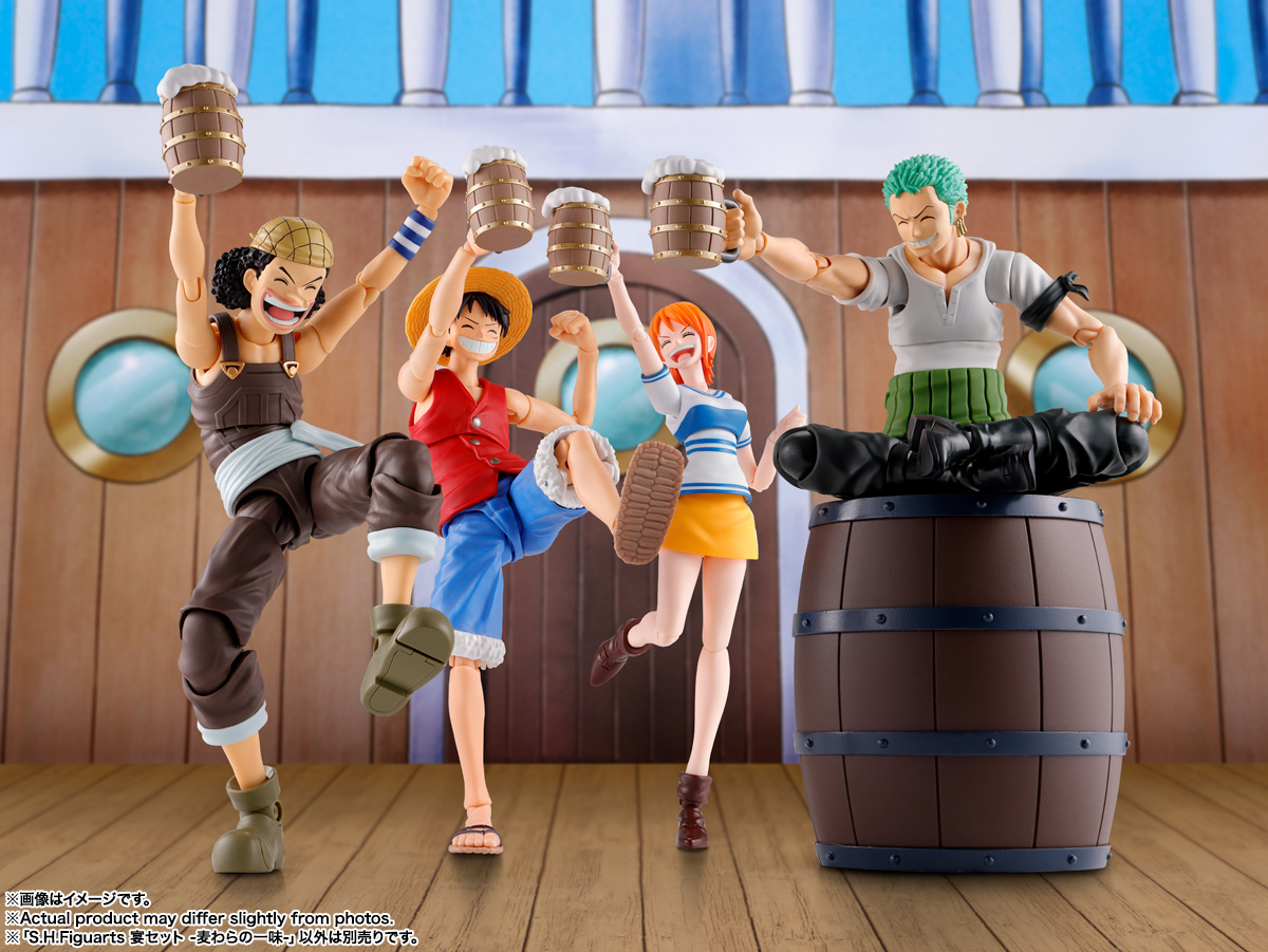 S.H.Figuarts PARTY SET -THE STRAW HAT CREW- - Imagen 6