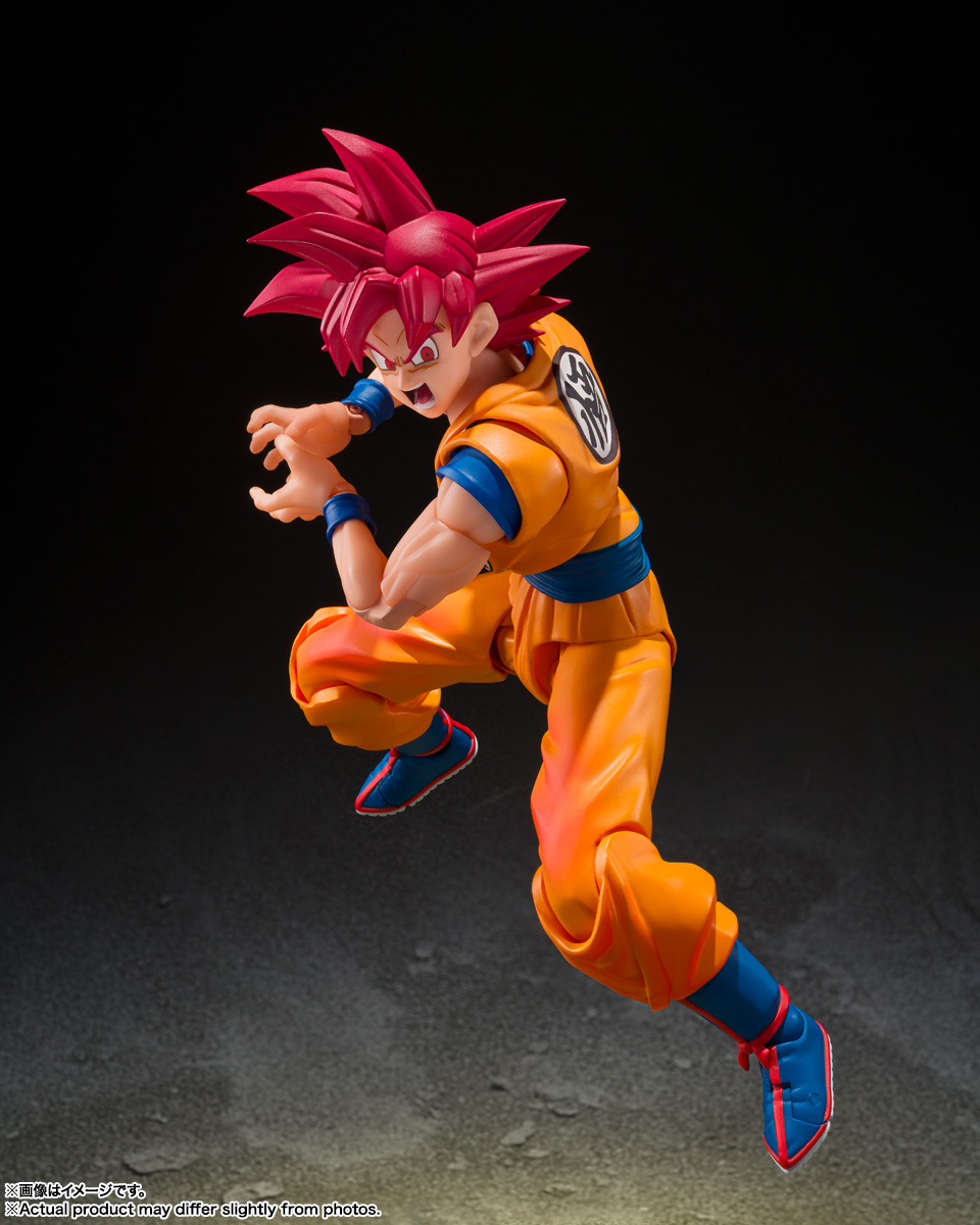 S.H.Figuarts SUPER SAIYAN GOD SON GOKU (GOD AURA) - Imagen 3