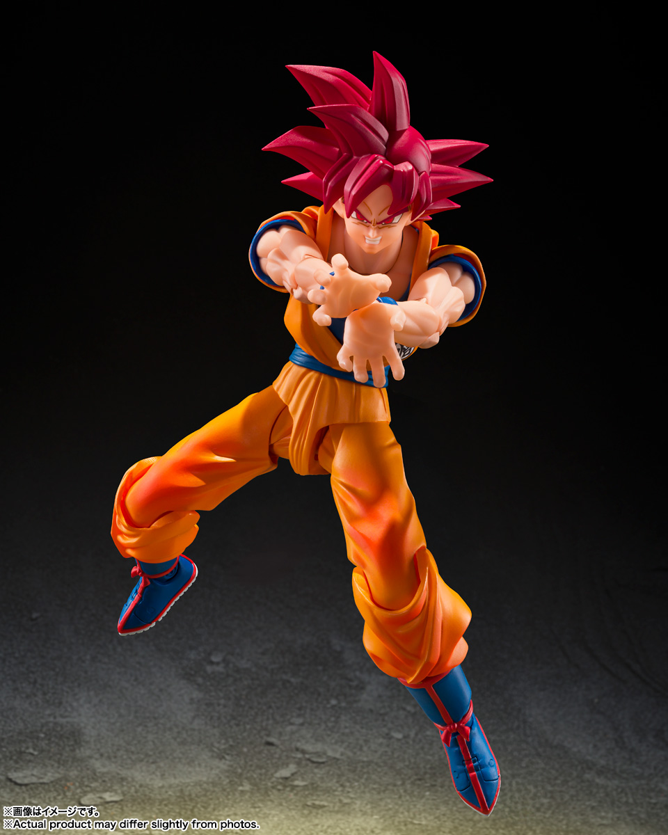 S.H.Figuarts SUPER SAIYAN GOD SON GOKU (GOD AURA) - Imagen 4
