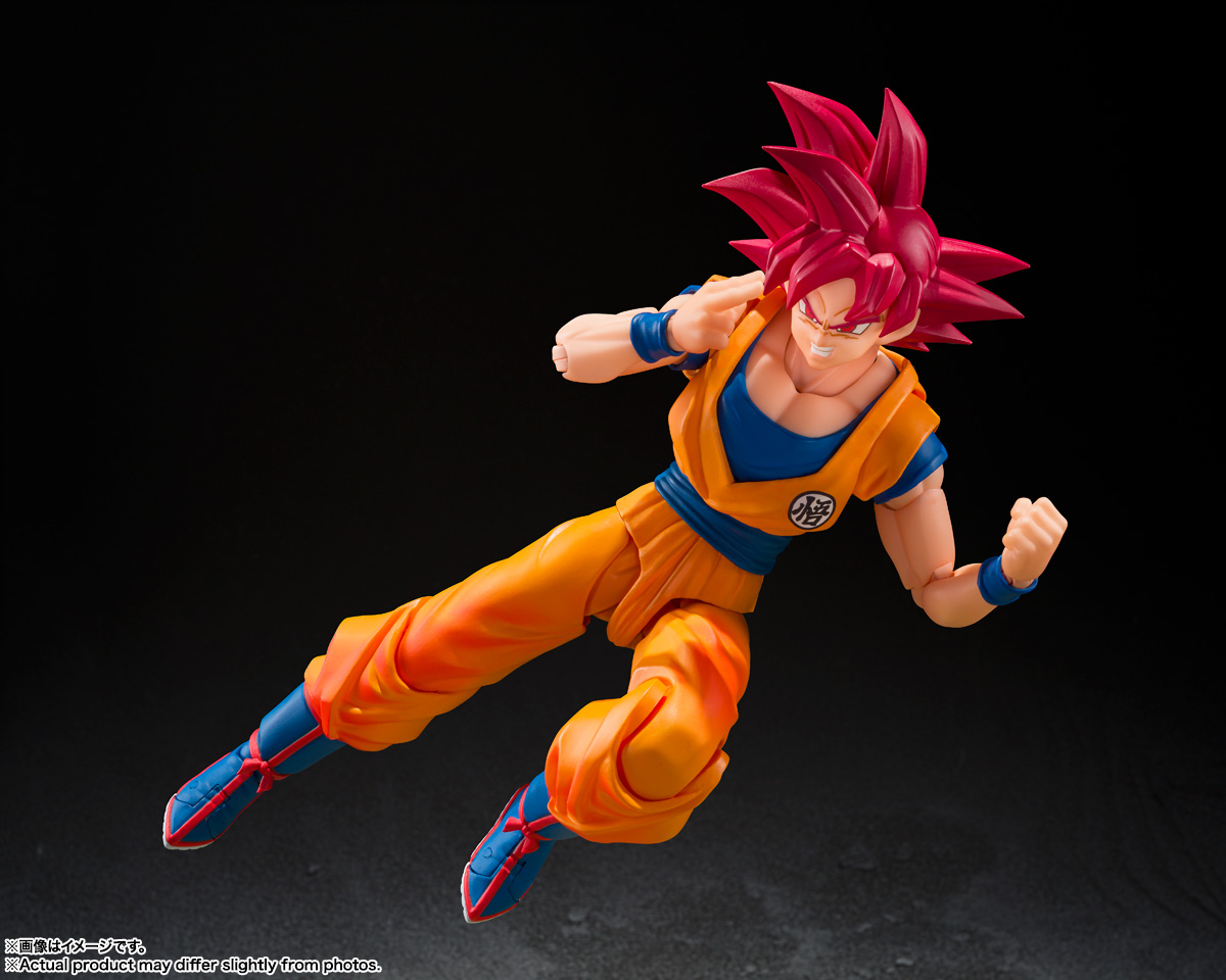 S.H.Figuarts SUPER SAIYAN GOD SON GOKU (GOD AURA) - Imagen 5