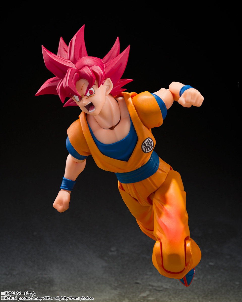 S.H.Figuarts SUPER SAIYAN GOD SON GOKU (GOD AURA) - Imagen 6