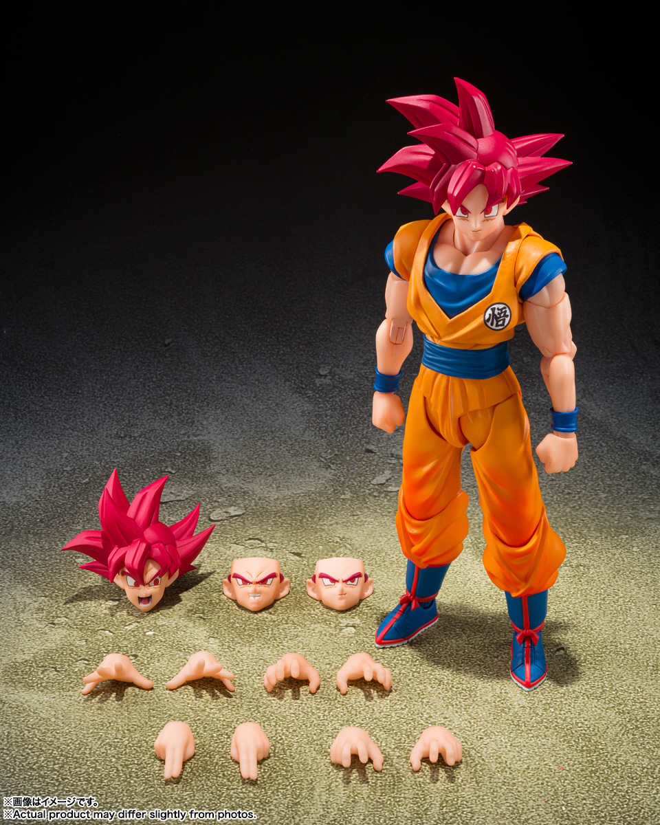 S.H.Figuarts SUPER SAIYAN GOD SON GOKU (GOD AURA) - Imagen 7