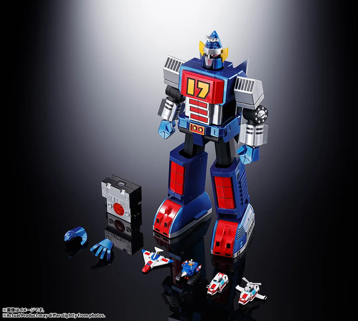 SOUL OF CHOGOKIN GX-101S DAITETSUJIN 17 & 18 GRAVITON BOX - Imagen 9