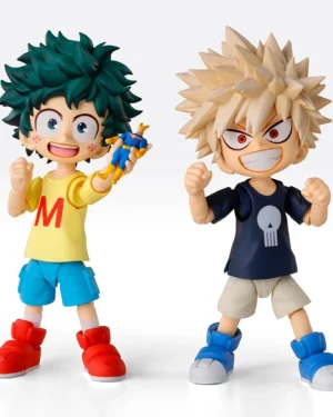 S.H.Figuarts IZUKU MIDORIYA＆ KATSUKI BAKUGO-Childhood Set-